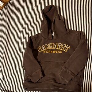 Carhartt Dark Brown Workwear Hoodie